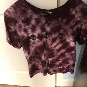 Zumiez Tie Dye Alien T-Shirt